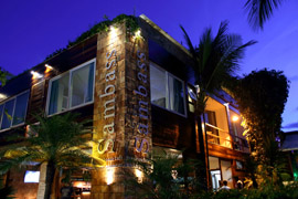 Fachada Sambass Pousada Hotel