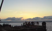 Fortaleza na frente do melhor por-do-sol de Morro de S&atilde;o Paulo