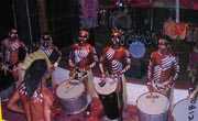 Grupo no Teatro de Morro de S&atilde;o Paulo
