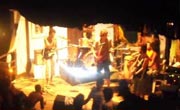 Banda ao vivo no Teatro de Morro de S&atilde;o Paulo