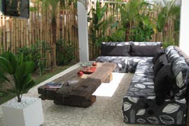 �rea com�m da Pousada Villa dos Graffitis